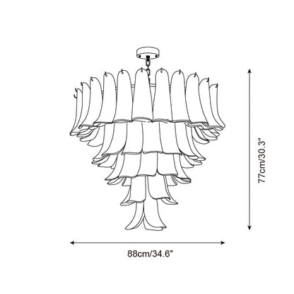 Élodie Valier Petal Chandelier