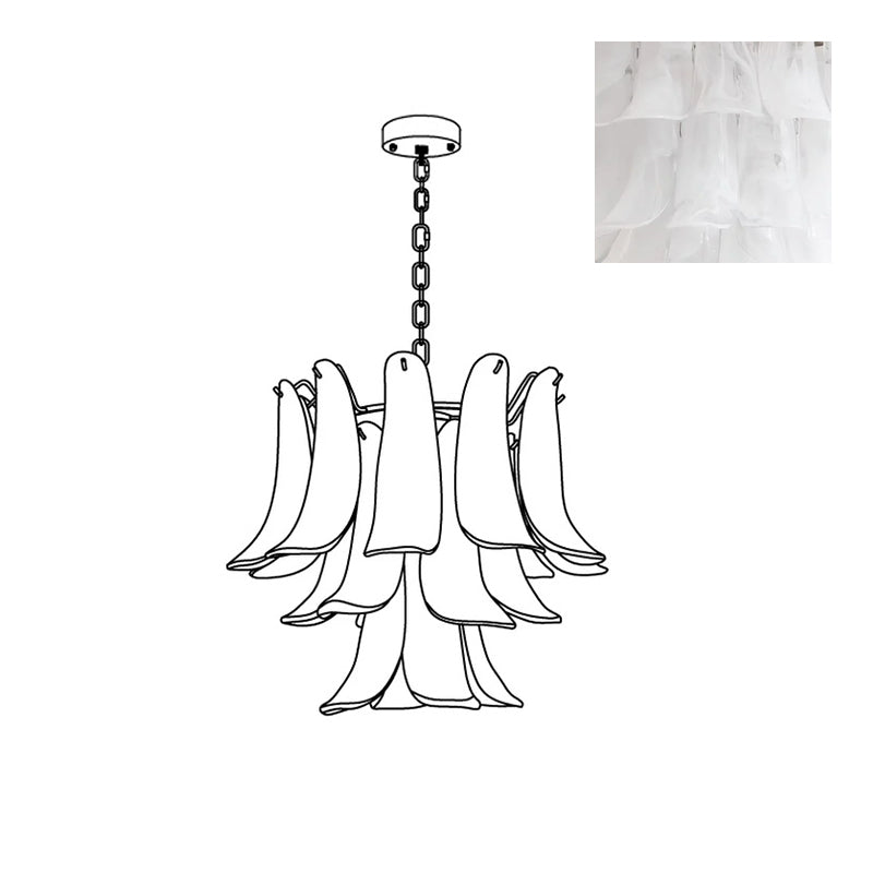 Élodie Valier Petal Chandelier