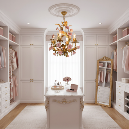 Éloise Valrosa Floral Chandelier