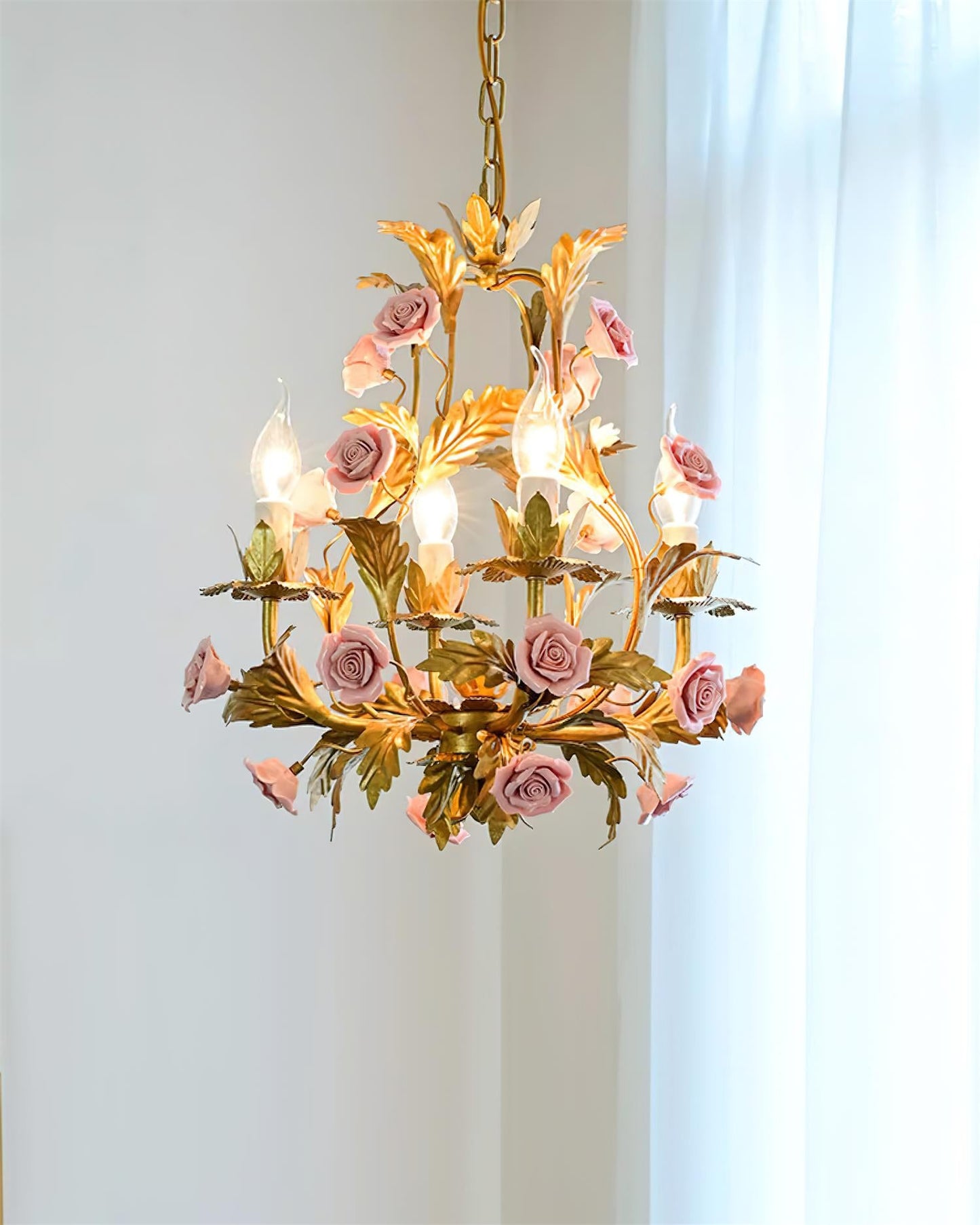 Éloise Valrosa Floral Chandelier
