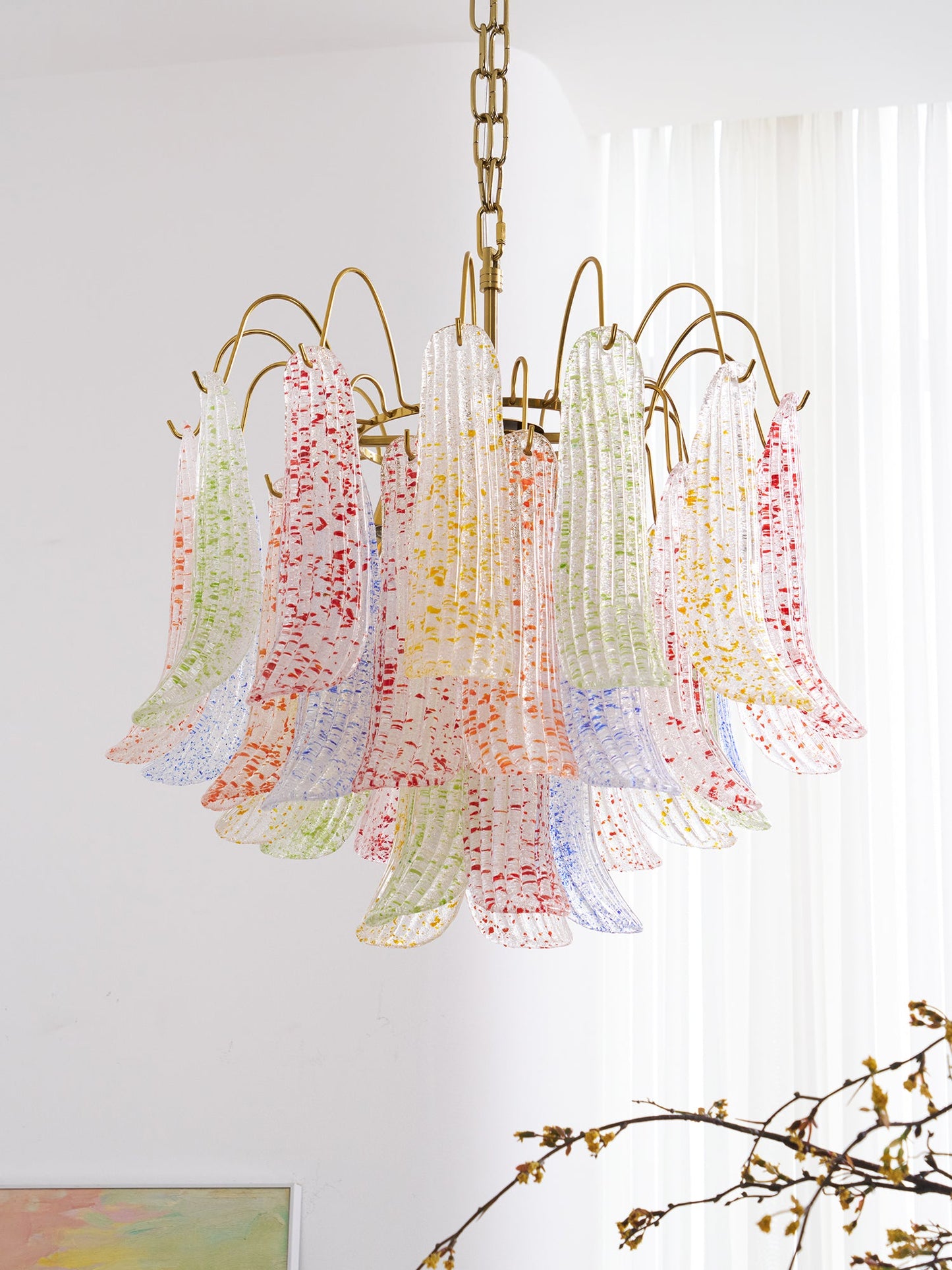 Aurélie Venini Murano Glass Chandelier