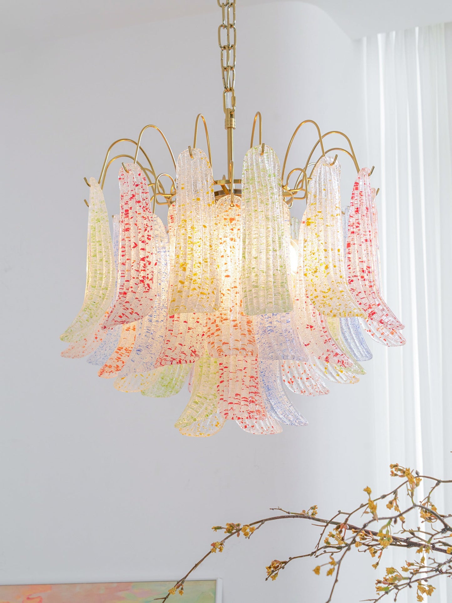 Aurélie Venini Murano Glass Chandelier