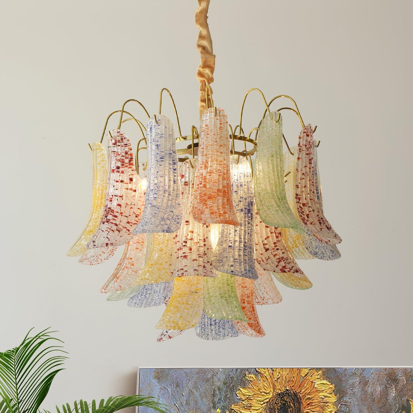 Aurélie Venini Murano Glass Chandelier