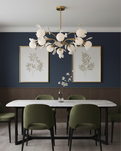 Éloïse Ginkgo Chandelier