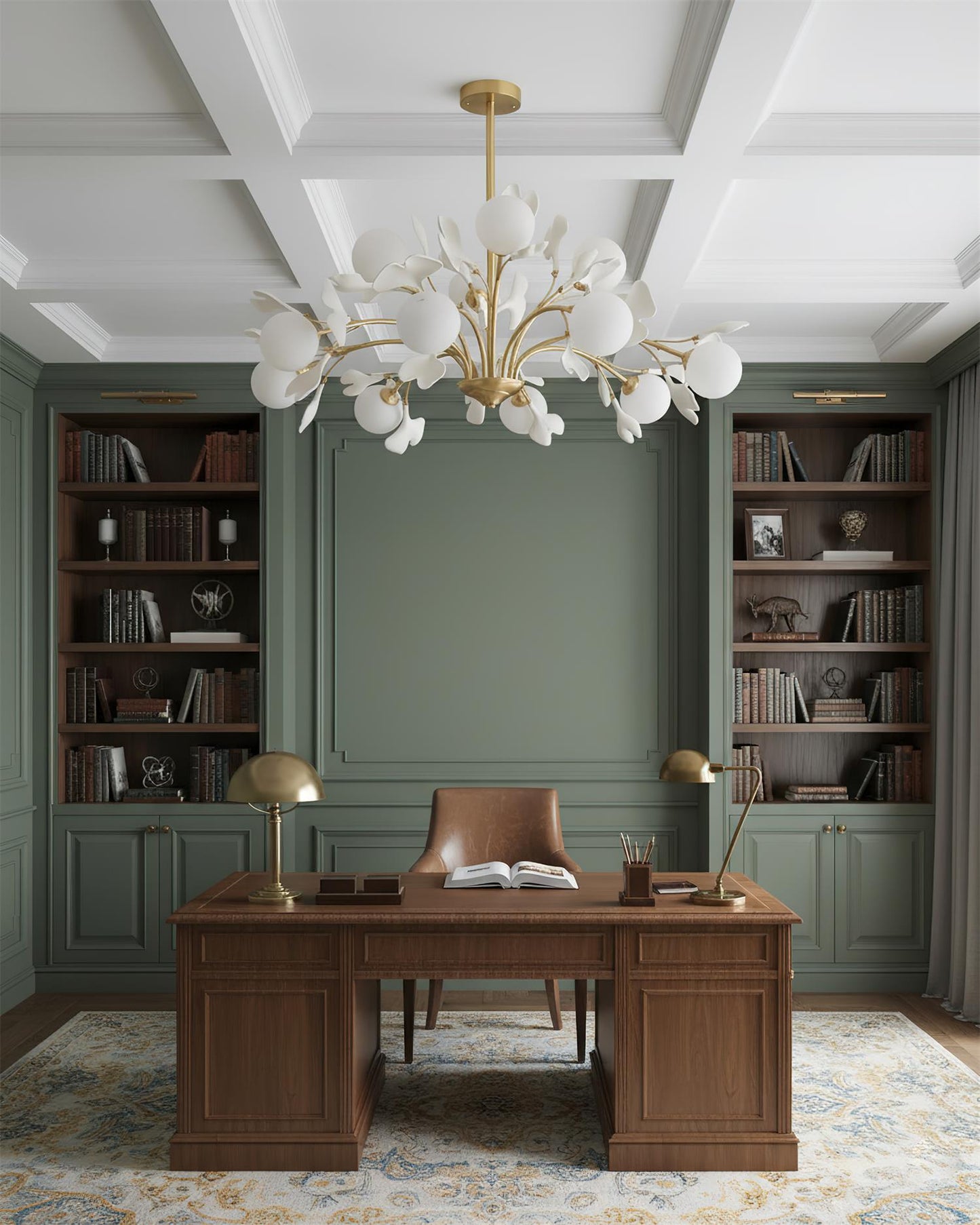 Éloïse Ginkgo Chandelier