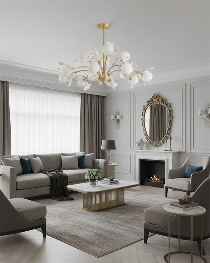 Éloïse Ginkgo Chandelier