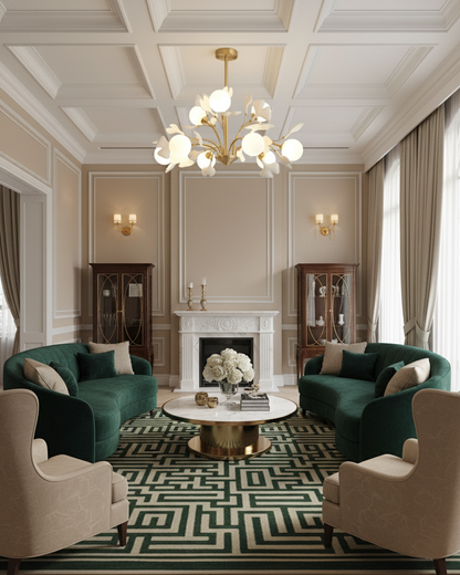 Éloïse Ginkgo Chandelier