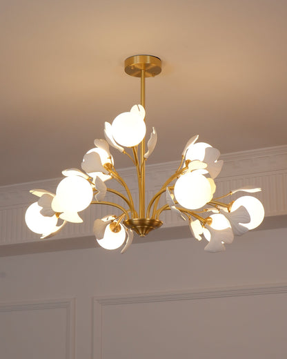 Éloïse Ginkgo Chandelier