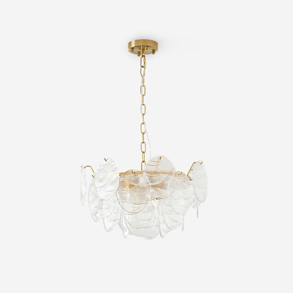Clémence Disc Victorian Glass Chandelier