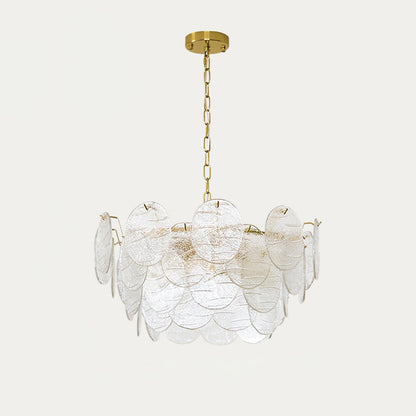 Clémence Disc Victorian Glass Chandelier