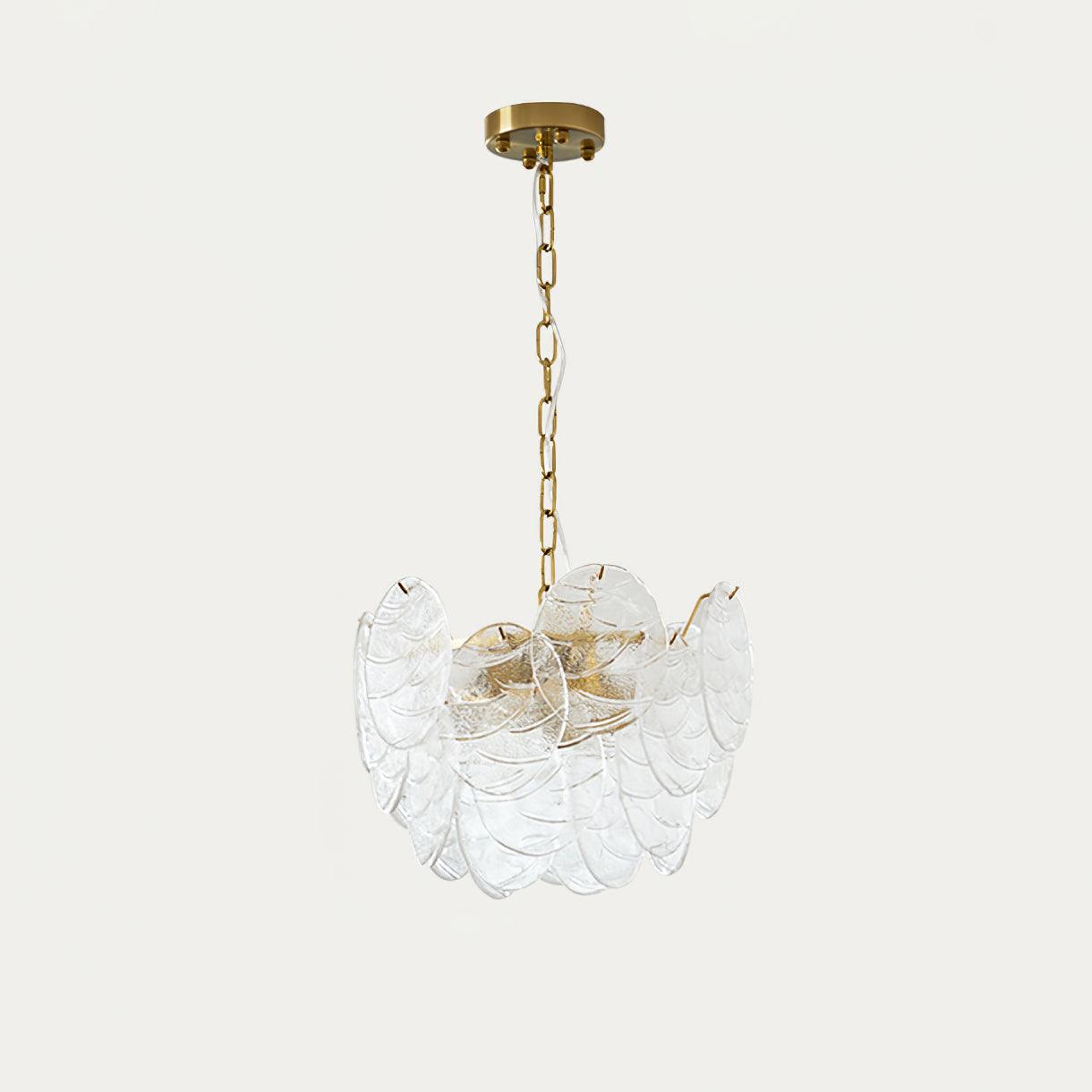 Clémence Disc Victorian Glass Chandelier