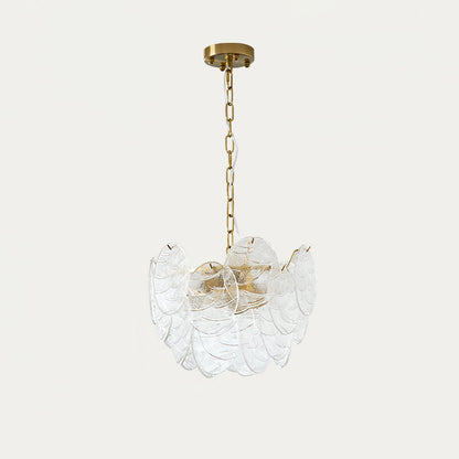 Clémence Disc Victorian Glass Chandelier