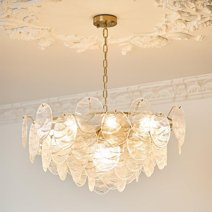 Clémence Disc Victorian Glass Chandelier