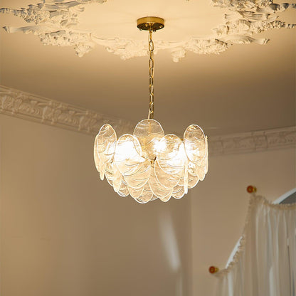 Clémence Disc Victorian Glass Chandelier