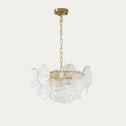 Clémence Disc Victorian Glass Chandelier
