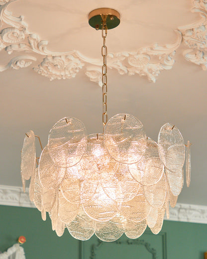 Clémence Disc Victorian Glass Chandelier