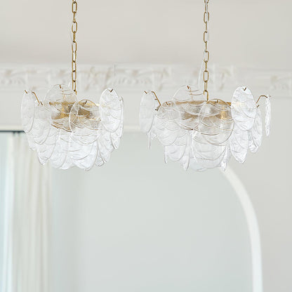 Clémence Disc Victorian Glass Chandelier