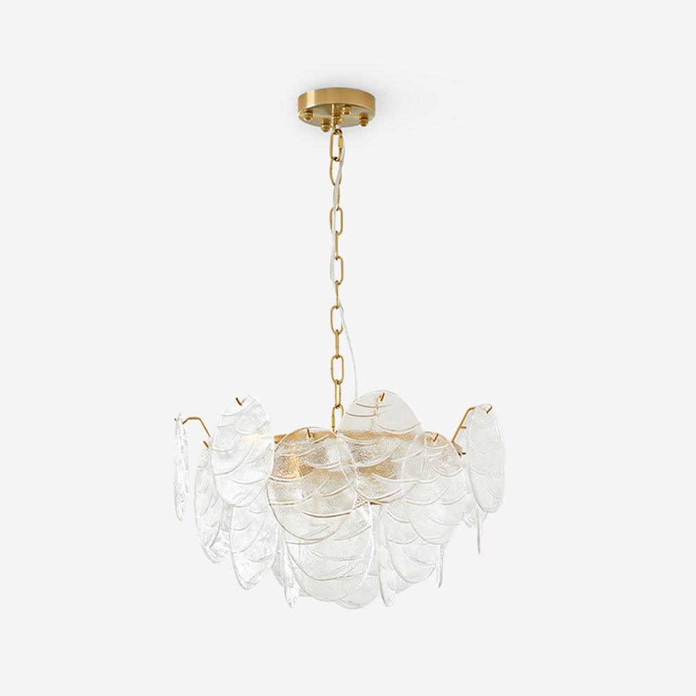 Clémence Disc Victorian Glass Chandelier