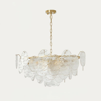 Clémence Disc Victorian Glass Chandelier