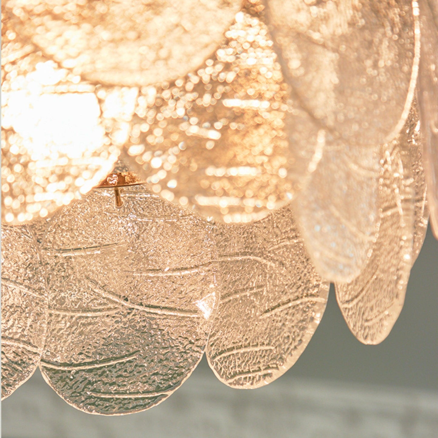 Clémence Disc Victorian Glass Chandelier