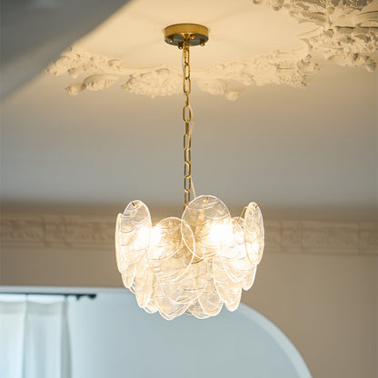 Clémence Disc Victorian Glass Chandelier
