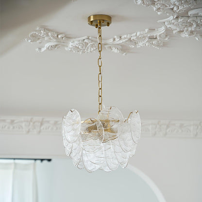 Clémence Disc Victorian Glass Chandelier