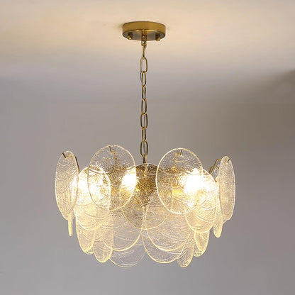 Clémence Disc Victorian Glass Chandelier