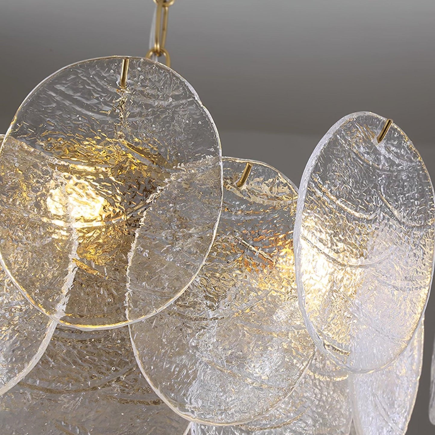 Clémence Disc Victorian Glass Chandelier