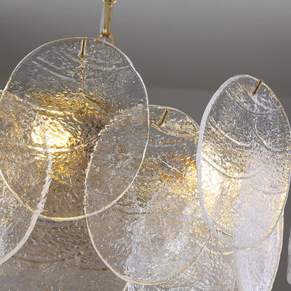 Clémence Disc Victorian Glass Chandelier