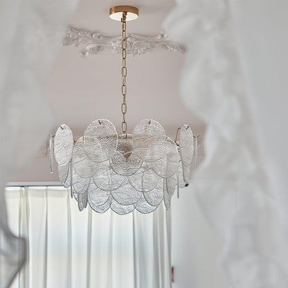 Clémence Disc Victorian Glass Chandelier