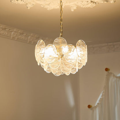 Clémence Disc Victorian Glass Chandelier