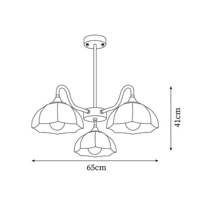 Juliette Visa Raito Chandelier
