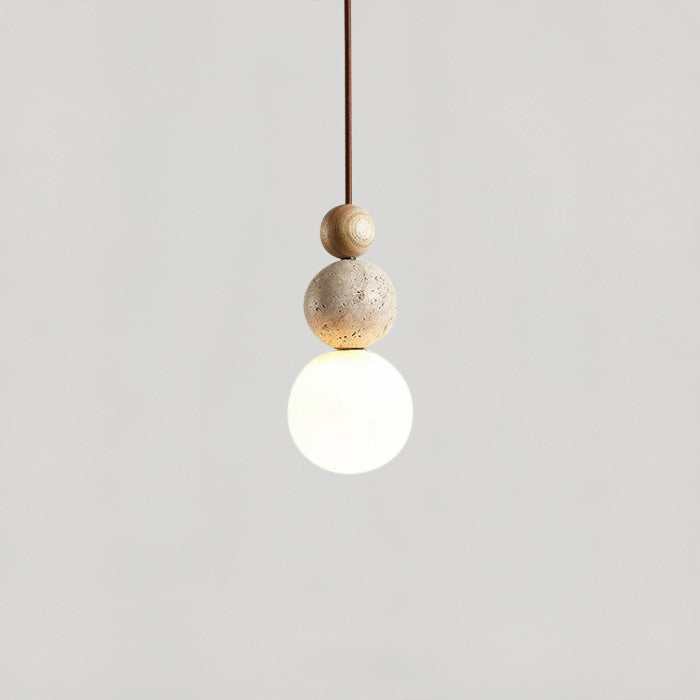 Béatrice Wabi-Sabi Stone Pendant Light