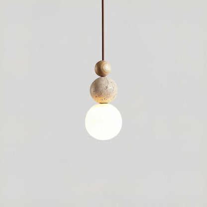 Béatrice Wabi-Sabi Stone Pendant Light