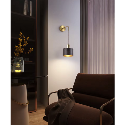 Camille Walden Brass LED Wall Lamp