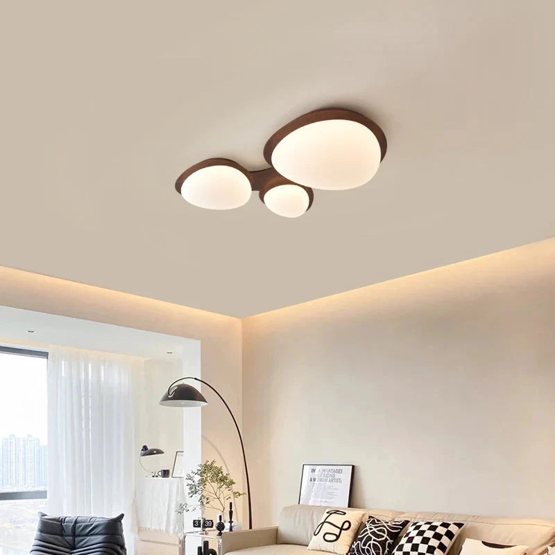 Élise Walnut Nest Ceiling Lamp