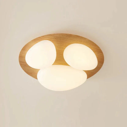 Élise Walnut Nest Ceiling Lamp