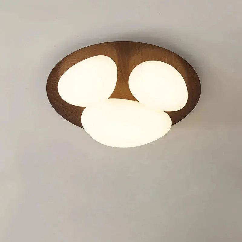 Élise Walnut Nest Ceiling Lamp