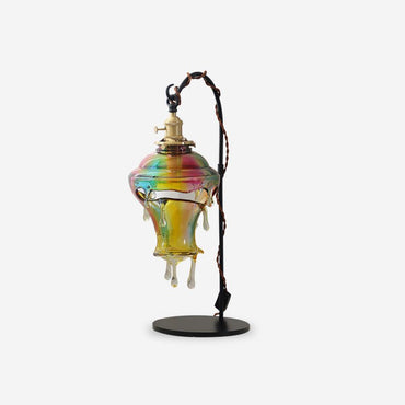 Anaïs Water Drop Resin Table Lamp with Artistic Drip Design