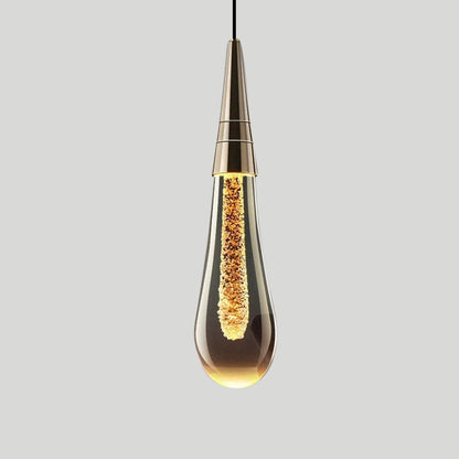 Amélie Golden Droplet Pendant Light