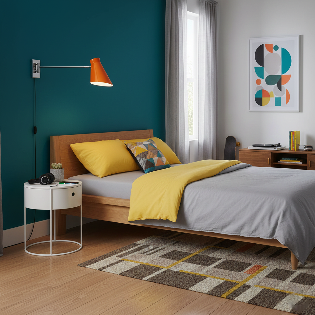 Émilie Swing Plug-In Wall Lamp with Adjustable Arm Design