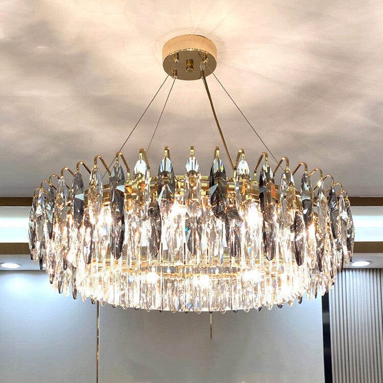 Amélie Crown Crystal Crossover Chandelier