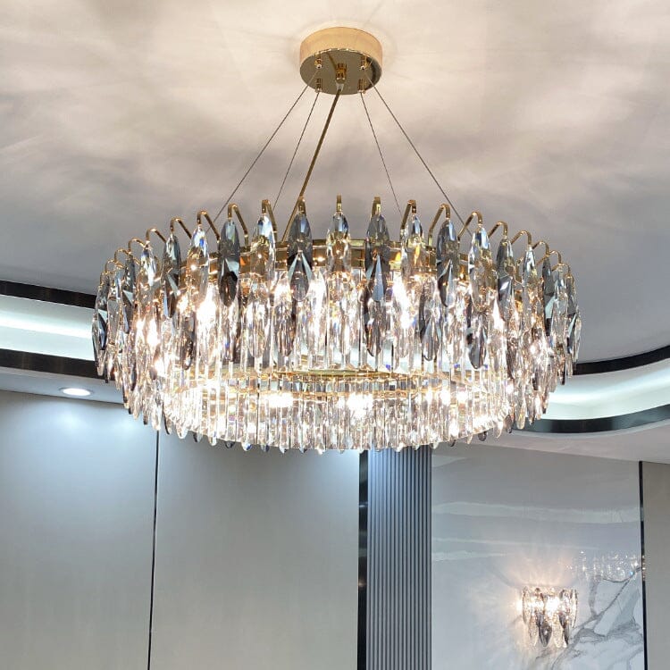 Amélie Crown Crystal Crossover Chandelier