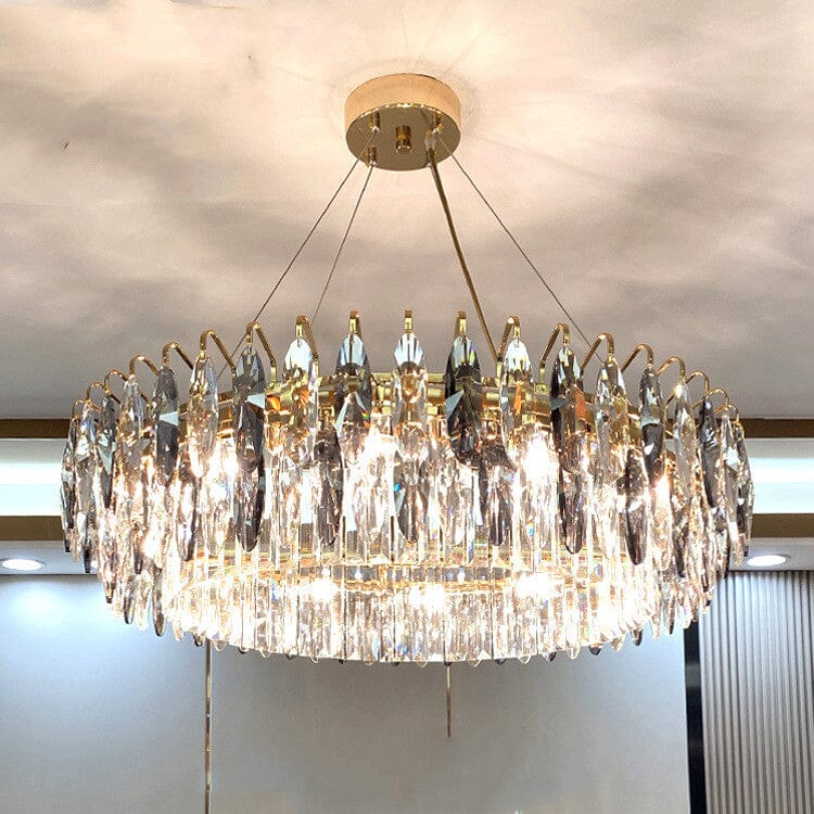 Amélie Crown Crystal Crossover Chandelier