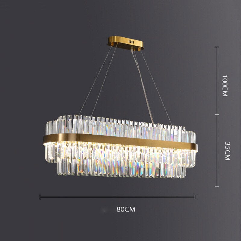 Celeste Orion Handcrafted Crystal Chandelier