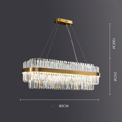 Celeste Orion Handcrafted Crystal Chandelier