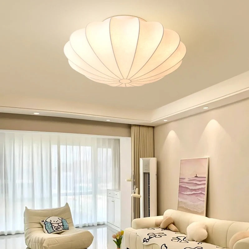 Chloé Japanese Silk Sanctuary Ceiling Light