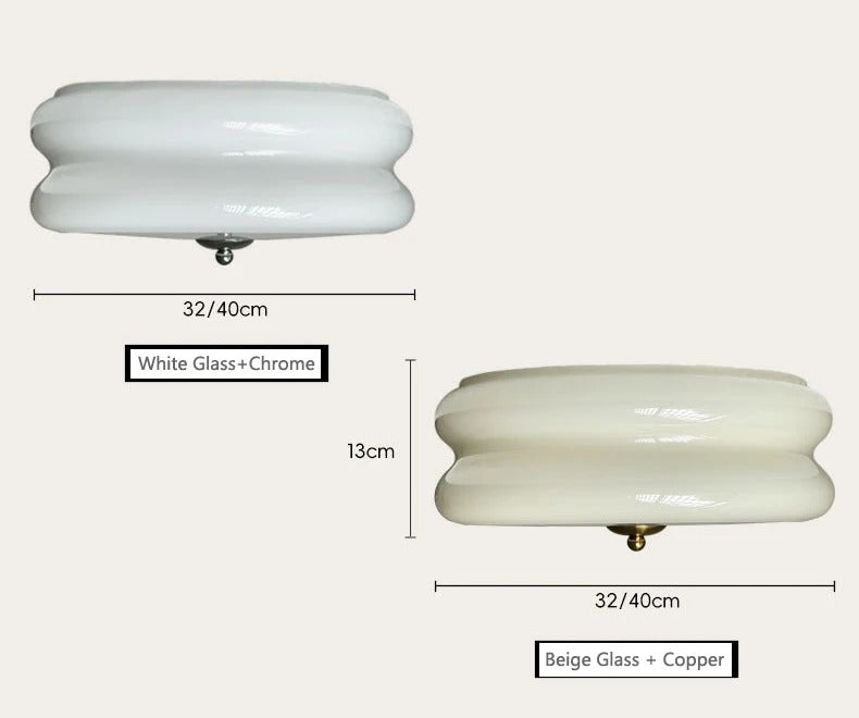 Astrid Modern Frosted Art Glass Sconce
