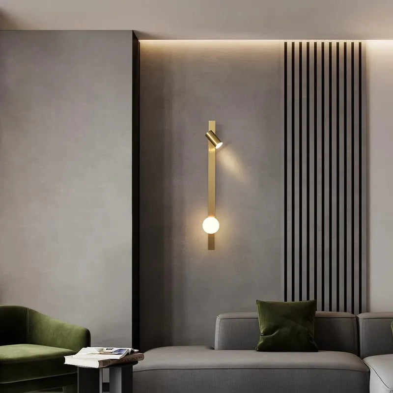 Noémie Copper Wall Light