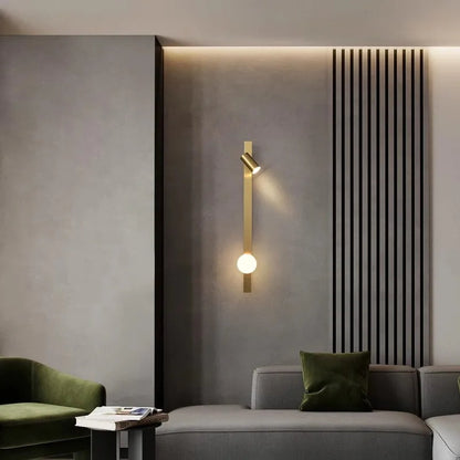 Noémie Copper Wall Light